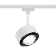 Paulmann Aldan URail LED-spot, hvidt/sort