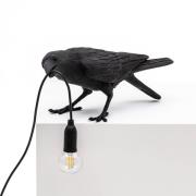 Bird Lamp deko LED-terrasselampe, legende, sort