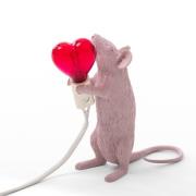 Mouse Lamp deko LED-bordlampe, Valentine hvid