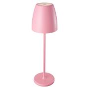 Megatron Tavola LED-batteribordlampe, rosa