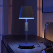 Philips Hue Go LED-bordlampe med skærm, sort