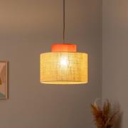 Duo hængelampe, Ø 38 cm, rustbrun/naturbrun, jute