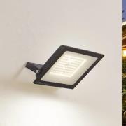 Prios udendørs LED-spot Maikel, 100W, 8000lm, metal