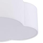 Cloud loftlampe, tekstil, 41 x 31 cm, hvid