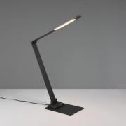 Travis LED-bordlampe, sort, CCT, dæmpbar, touch, USB