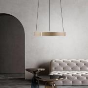 LED-hængelampe PURE E-Clipse, bronze, Ø 50 cm, CCT