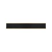 Nelson LED-væglampe, bredde 50,5 cm, sort, CCT, op/ned
