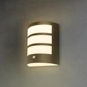 Udendørs LED-væglampe 3793015, sort, dæmpbar, IP44