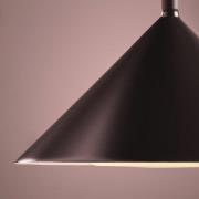 FRANDSEN LED-gulvlampe Grasp, mørkerød, højde 72 cm, metal