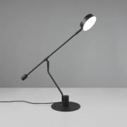 Manduro LED-skrivebordslampe, sort, metal, CCT-dæmper