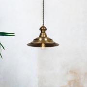 Hængelampe Sivani MR-637, antik guld, metal, Ø 39 cm