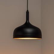 Hængelampe Berceste 187BLACK-S, sort, metal, Ø 30 cm