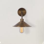 Væglampe Berceste N-664, antik guld, jern, Ø 24 cm