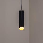 Hængelampe Sivani MR-976, sort, metal, Ø 8 cm