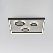 Paul Neuhaus LED-loftlampe Dune, 45 cm, sort, CCT, dæmpbar.