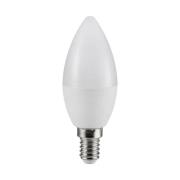 Müller-Licht LED stearinlys E14 2,9 W 2.700 K opal, 2-pak