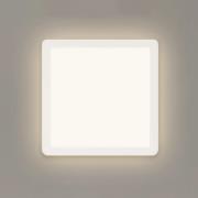 Jali Square LED-panel, hvid, 29,2 cm, plast, 2.700 K