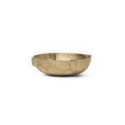 ferm LIVING Candlestick Bowl Small, Ø 14,6 cm, messing