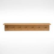 ferm LIVING opbevaringsstativ Place Rack, 105 cm lang, krog, træ