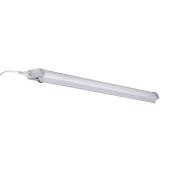 Påbygningslampe med LED 957021102, længde 121 cm, sølv, 4.200 K