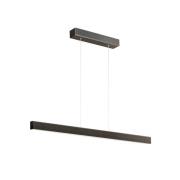 Broll LED-pendellampe, antracit, stål, længde 100 cm