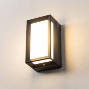 Bega udendørs væglampe 22733 E27, grafit, støbt aluminium, glas