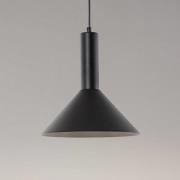 Hængelampe Vitrum cone, sort, metal, Ø 26 cm, E27