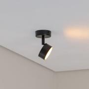 Loftspot Nemo, 15 cm, sort, bevægelig, GX53
