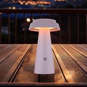 LED-bordlampe 36624, pink, genopladeligt batteri, CCT, IP54, dæmpbar