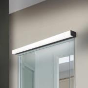 Horizon LED-spejllampe, bredde 90 cm, sort, IP44