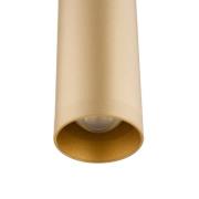 Rulo LED-pendellampe, guld, stål, 3000 K