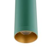Rulo LED-pendellampe, grøn, stål, 3000 K