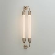 UMAGE væglampe Lemon Squeeze 2 lyskilder, længde 94 cm, messing