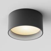 Maytoni LED-downlight Vega, sort, Ø 14 cm, 15W, aluminium