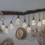 LED-lyskæde Circus Bottle i flaskeoptik