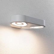 Paulmann udendørs LED-væglampe Silma hvid 2 lyskilder IP44