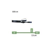 Paulmann Plug & Shine 94273 Kabel 1 m, 1 indgang, 2 udgange