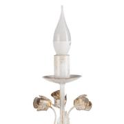 Carolina bordlampe, elfenbensfarvet, 1 lyskilde, jern