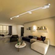 Loftspot Mono VIII hvid 8 lyskilder, 2x200 cm