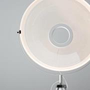 Stilnovo LED-gulvlampe Demi Moon, hvid, højde 196 cm