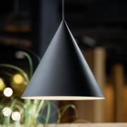 SLV Hængelampe Magico, Ø 38 cm, sort/guldfarvet, metal