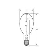 RADIUM Halogen-metaldamppære E40 444 W HRI-E NSC/S/F