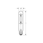RADIUM Halogen-metaldamppære E40 270W HRI-T B klar