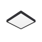EGLO connect Smart-LED-påbygningslampe Fueva 6-Z, sort, 29 cm