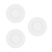 EGLO connect Smart LED-indbygningslampe Fueva-Z, hvid, 3-pak