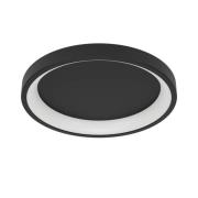 EGLO connect Smart-LED loftlampe Loretello-Z, rund, sort