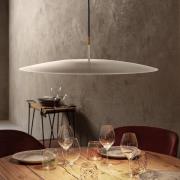 OLEV LED-hængelampe OVERFLY PLUS, hvid/guld, Ø 55 cm 2.700 K