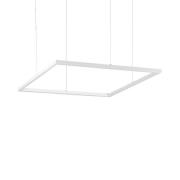 Ideal Lux LED-hængelampe Oracle Slim 70 x 70 cm hvid 3.000 K