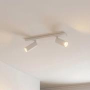 Arcchio loftspot Brinja Slim, hvid, 2 lyskilder, GU10 MR11