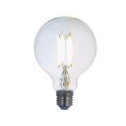 LUUMR Smart LED, sæt med 2, glødetråd, E27, G95, 7W, klar, Tuya